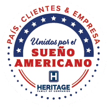 El logo que dice: País, Clientes & Empresa. Unidos por el sueño americano.